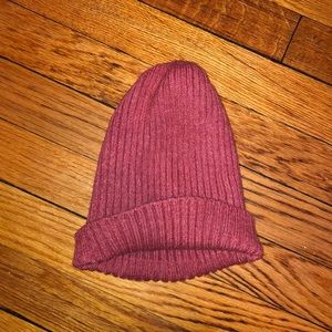 Pink beanie